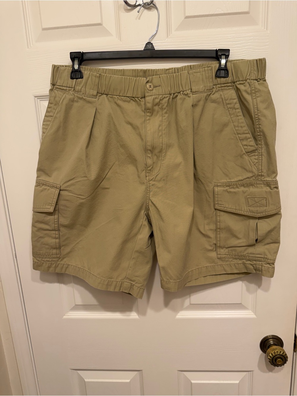 Tommy Bahama Mens Casual Cargo Shorts Size Large 100% Cotton